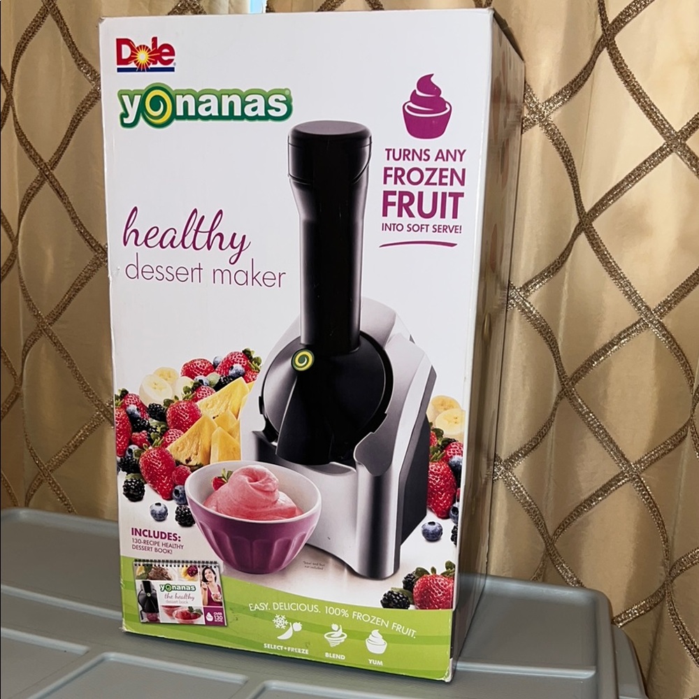 NaNa Healthy Dessert Maker - Black and Silver